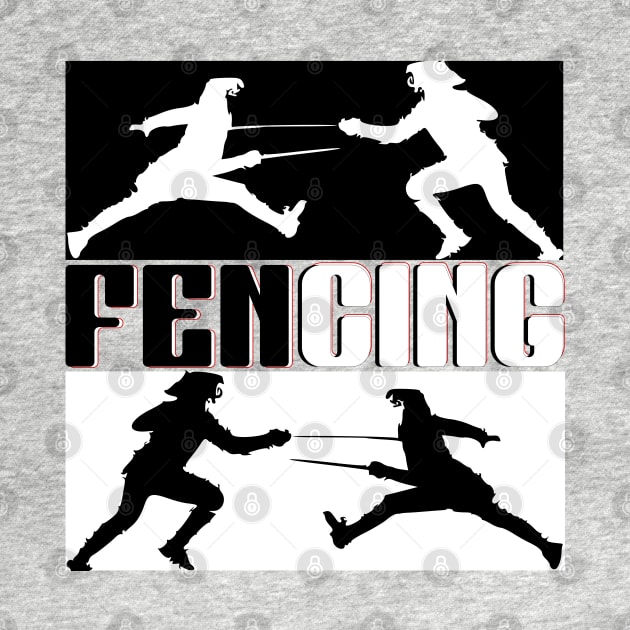 fencing sport by GuettoUnderClothing